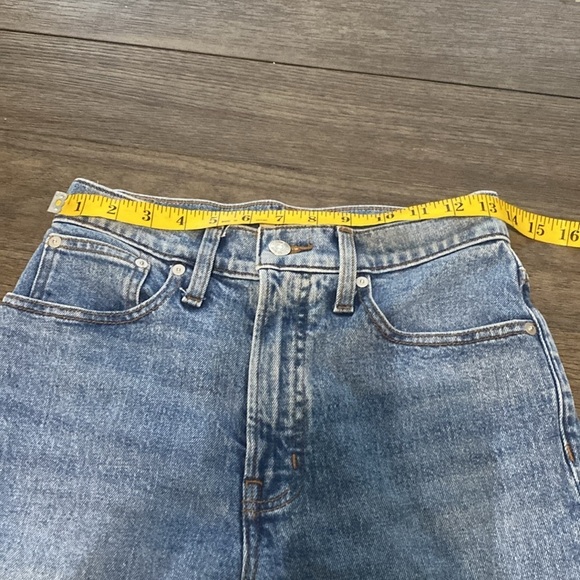 NWOT The Perfect Vintage Straight Jean in Kingsbury Wash: Knee-Rip Edition | 25 - Picture 3 of 10